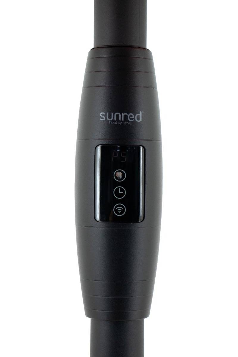 Sunred - Moderna Artix - Ultra lijn - Zwart - Staand model - Terrasverwarmer - Infraroodstraling --3