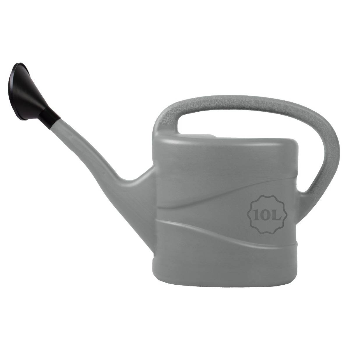Talen Tools - Gieter - Met broeskop - Kunststof - 10 liter - Grijs-0