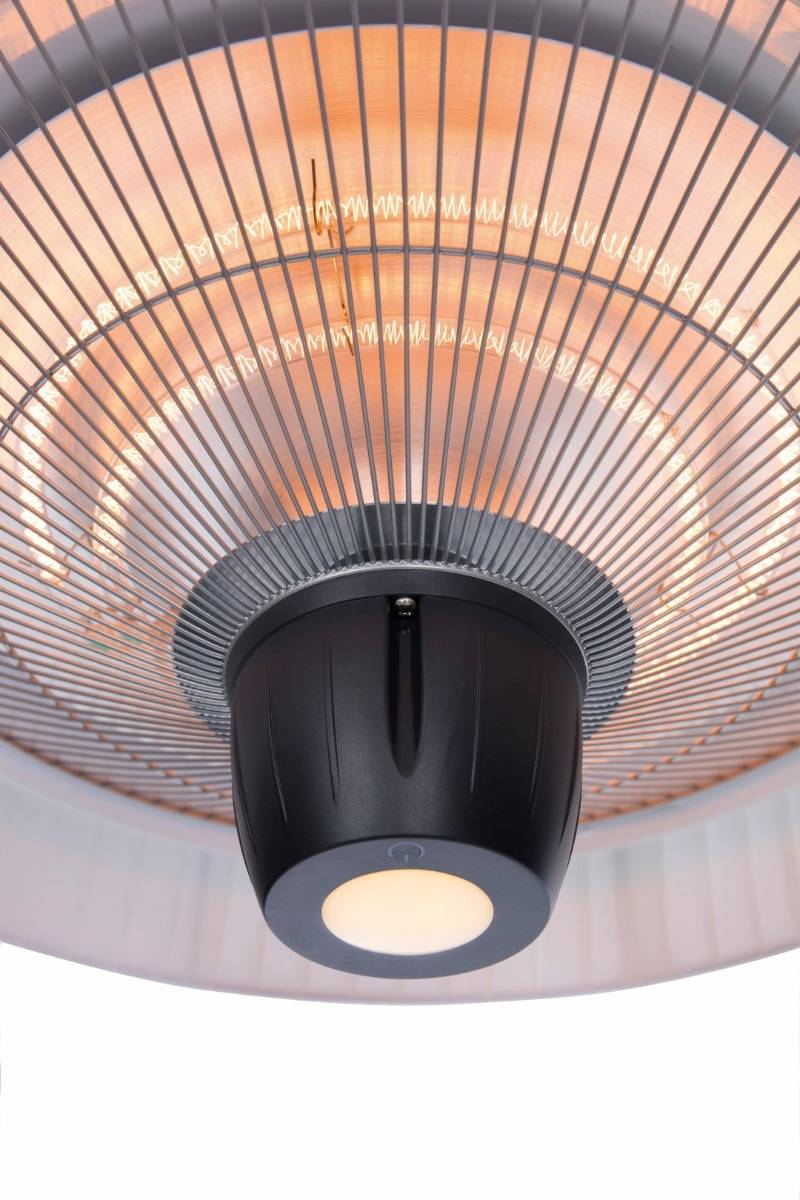 Sunred - COMBIDEAL - Heater & Hoes - Artix - Bright lijn - Wit - Hangend model - Terrasverwarmer --2
