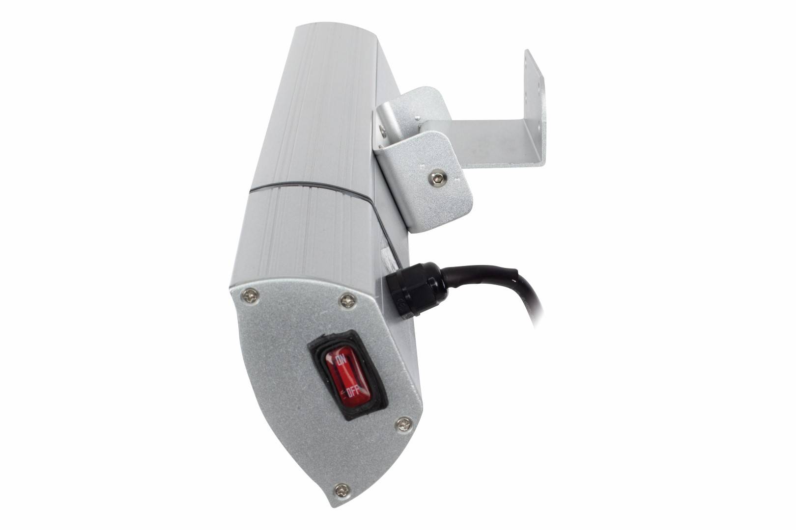 Sunred - COMBIDEAL - Heater & Hoes - Ultra lijn - Zilver – Wand model - Terrasverwarmer – Halogeen-3