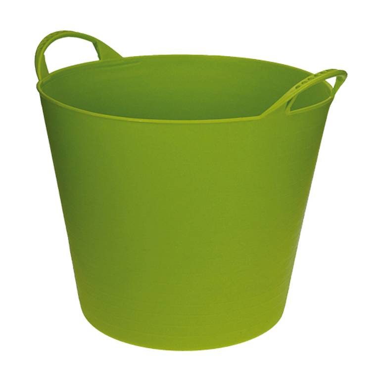 Talen Tools - Flexibele kuip - Met hendels - Kunststof - 38 liter - Groen-0
