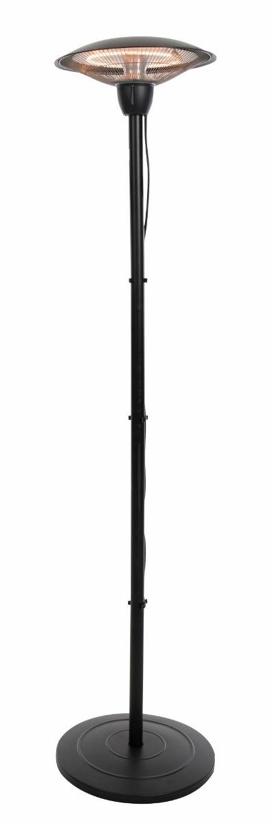 Sunred – Barcelona - Bright lijn - Zwart – Staand model - Terrasverwarmer - Infraroodstraling - 1500-0