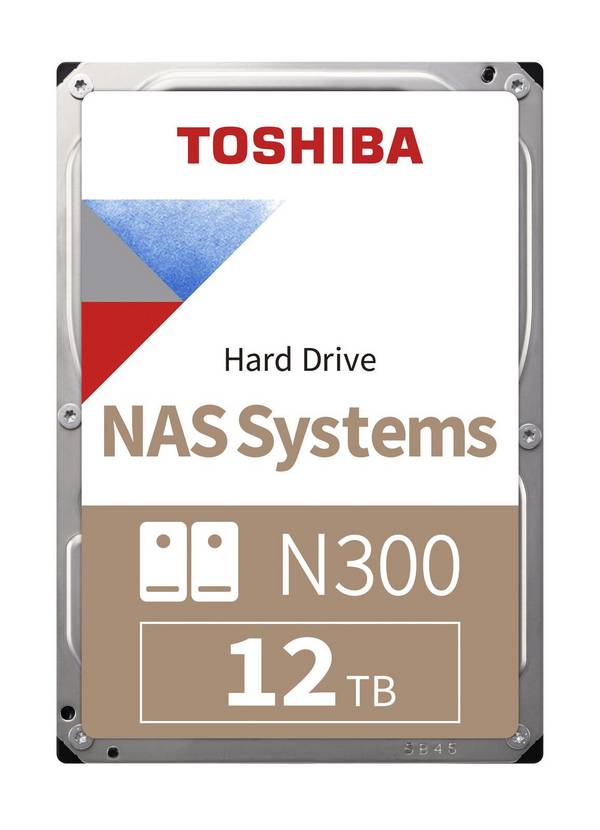 Toshiba N300 interne harde schijf 12 TB 7200 RPM 512 MB 3,5" SATA III