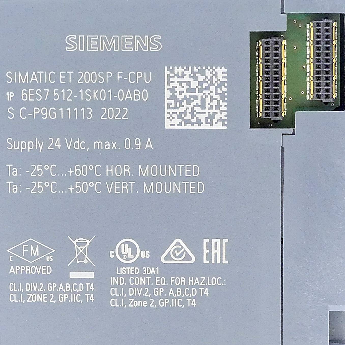 SIMATIC DP, CPU 1512SP F-1 PN voor ET 200SP-1