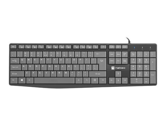 NATEC TOETSENBORD NAUTILUS US SLIM-1