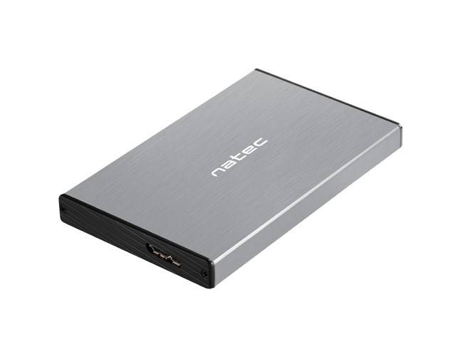 NATEC HDD-BEHUIZING RHINO GO (USB 3.0, 2,5", GRIJS)-2