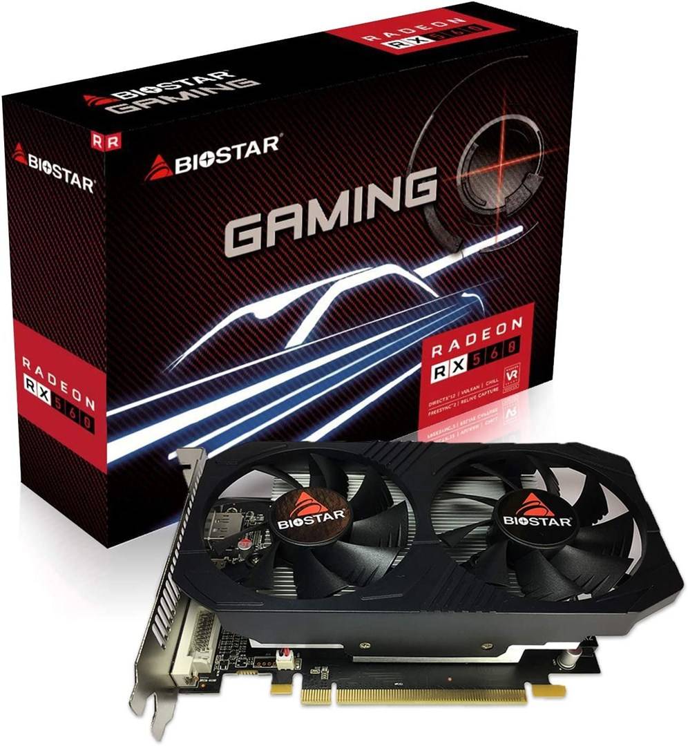 Biostar Radeon RX560 AMD Radeon RX 560 4 GB GDDR5-2
