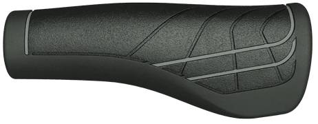 Handvatset Herrmans Line DD36 125/90 mm - grijs/zwart-0