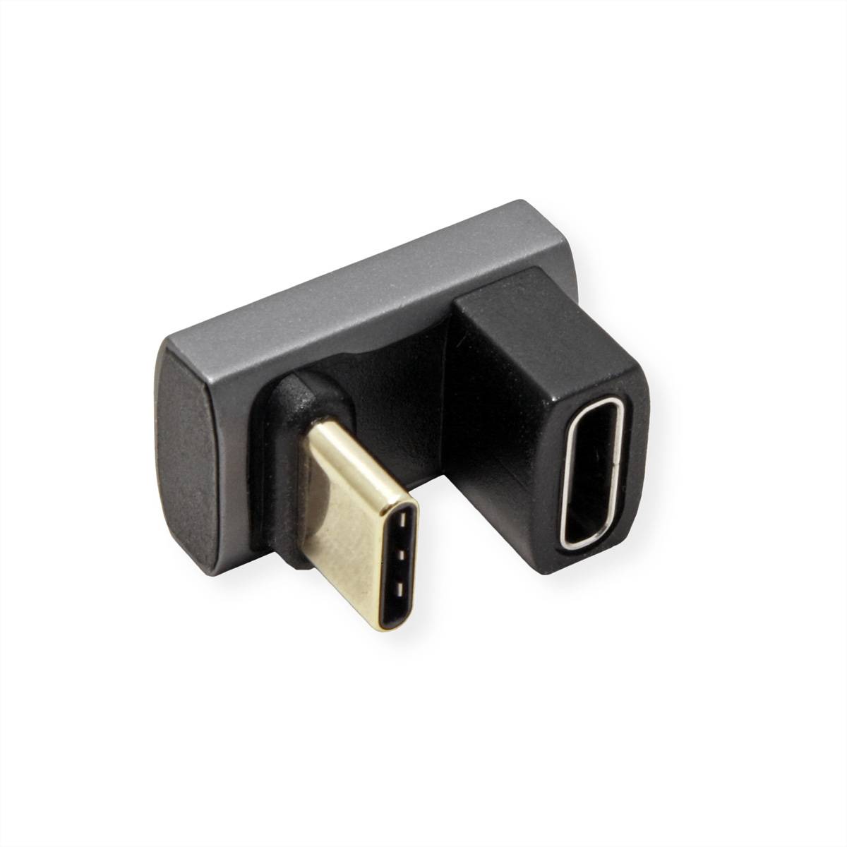 ROLINE USB4 Gen 3x2 Adapter, Aluminium, 360°, zilver-1