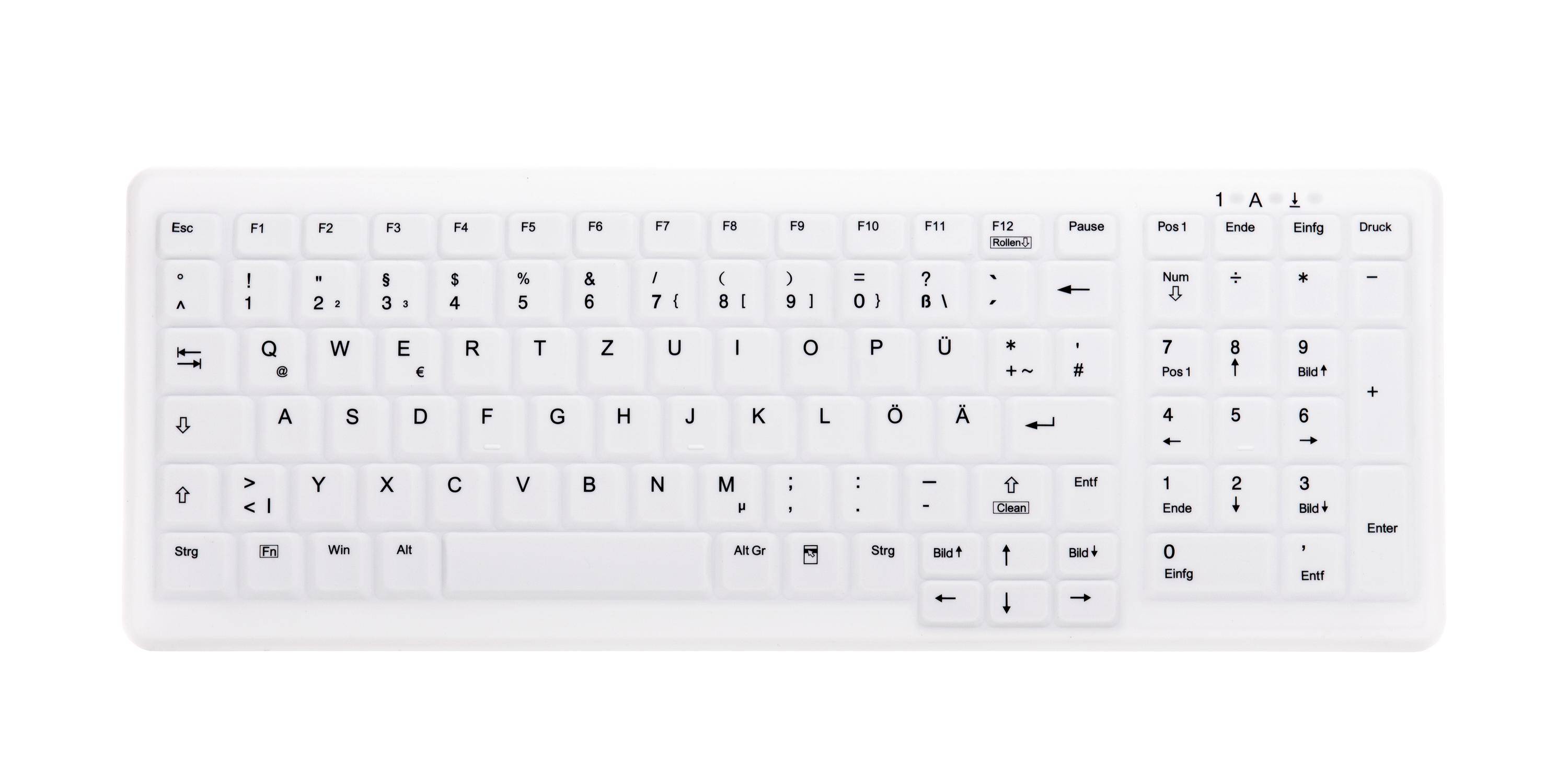 CHERRY ACTIVE KEY MTA AK-C7000 verwisselbare membraan DE-indeling met-1