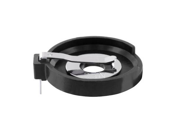 KEYSTONE KEYS105 Houder; CR2430,DL2430; Aant.bat: 1; horizontaal,THT; H: 5,9mm - 1 stuk