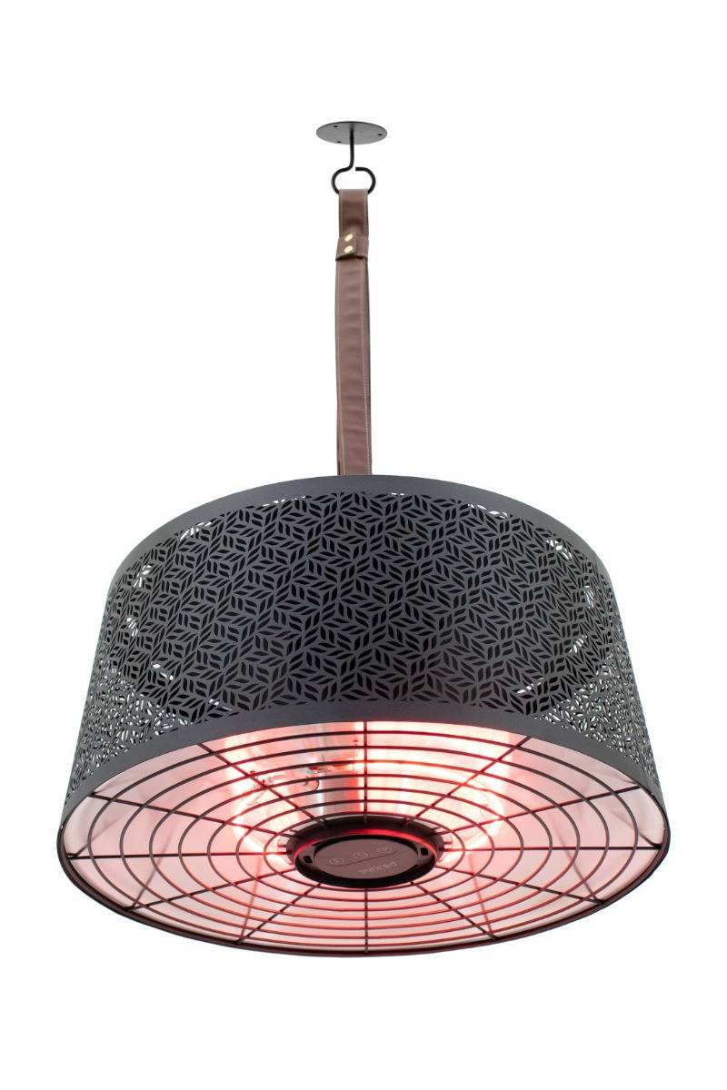 Sunred - Moderna Artix - Ultra lijn - Zwart - Hangend model - Terrasverwarmer - Infraroodstraling --0