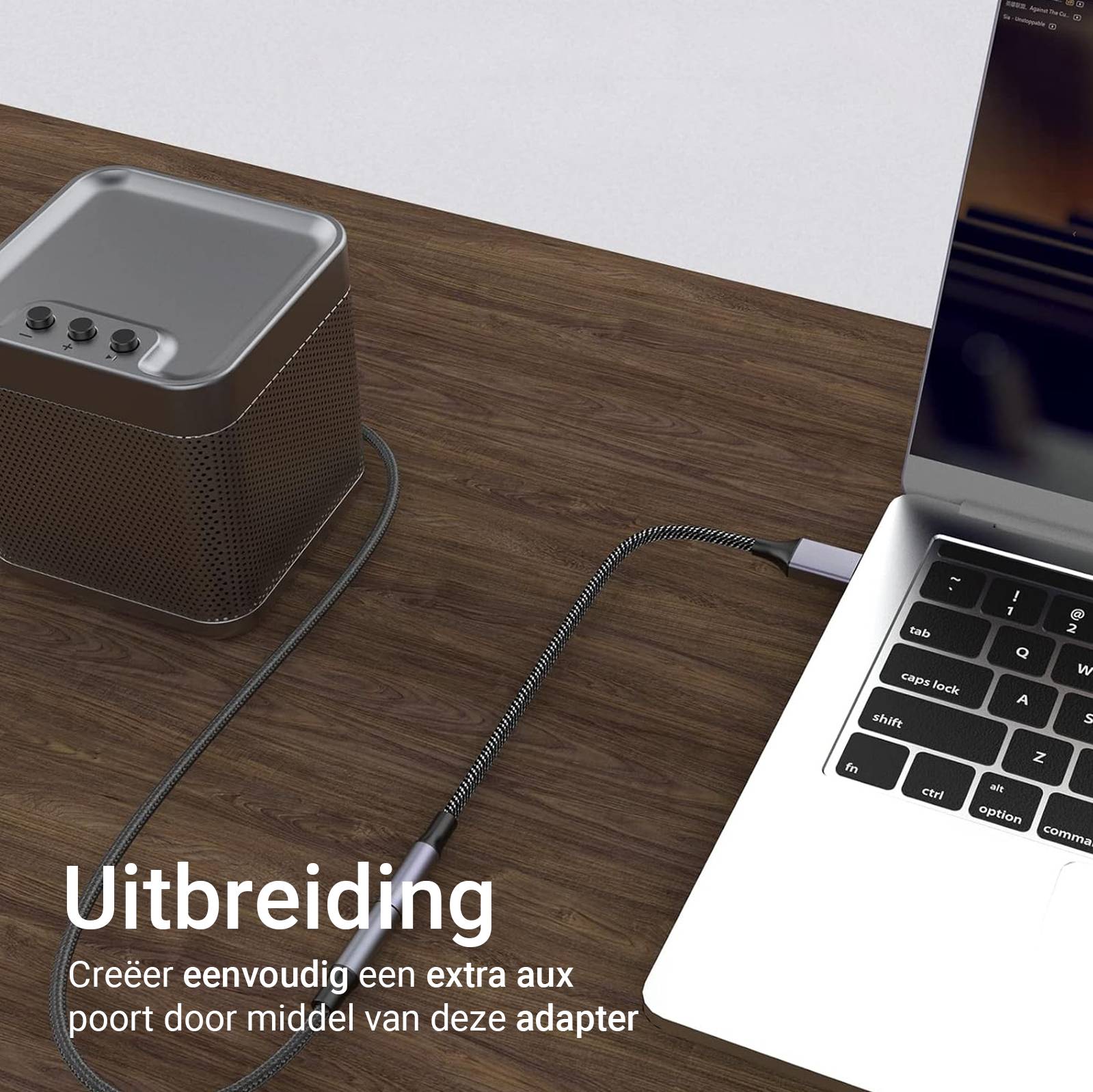 Qost - USB-A naar Aux Adapter-4