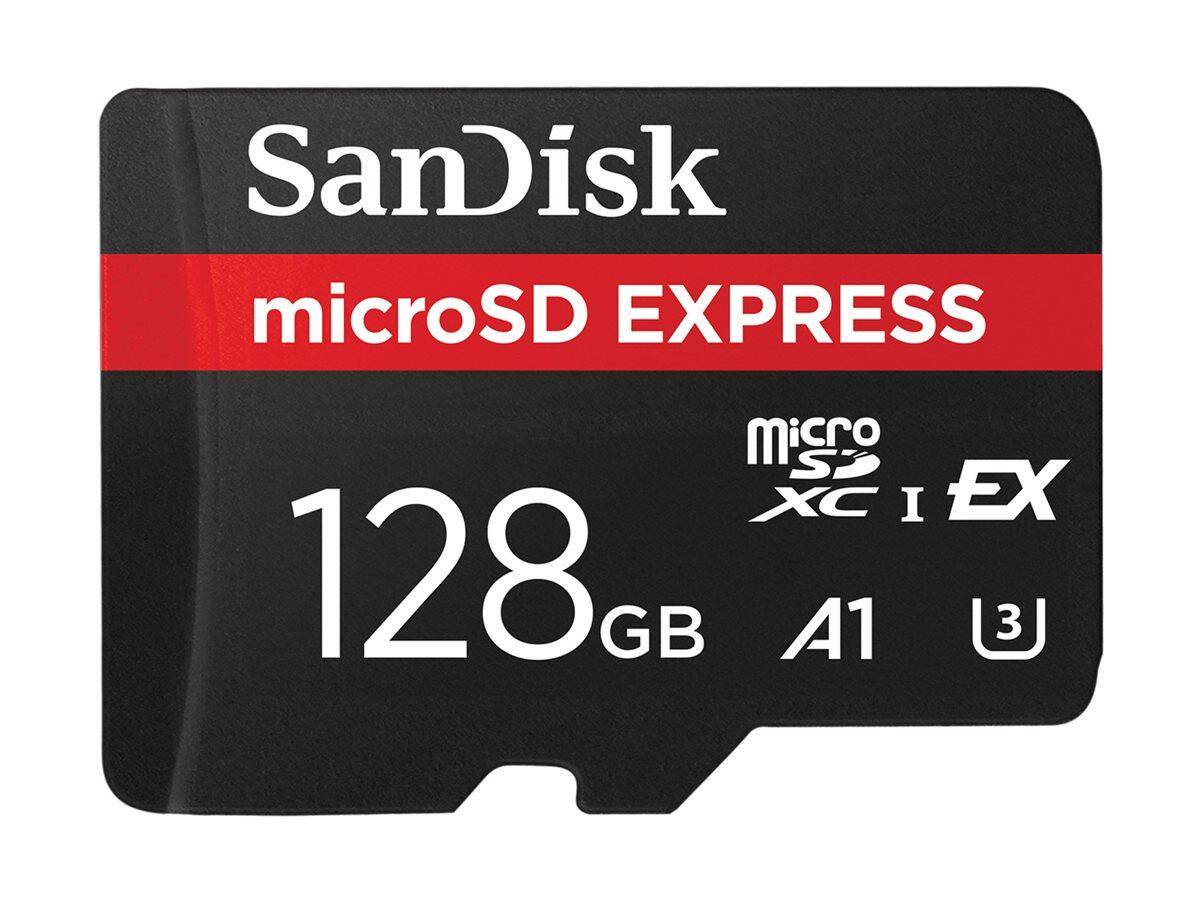 SanDisk Express - Flash-Speicherkarte - 128GB - microSDXC UHS-I (SDSQXFN-128G-GN4NN)-0