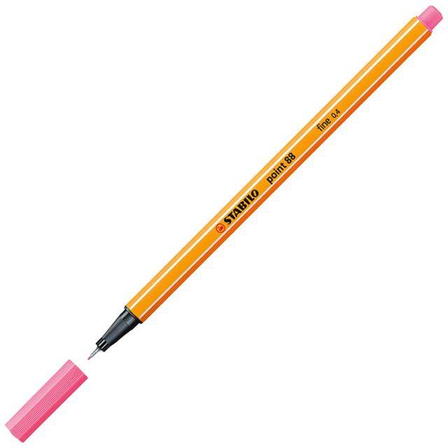 Stabilo 4006381493109 Stabilo - Fineliner point 88/29 f roze | 10 stuks-0