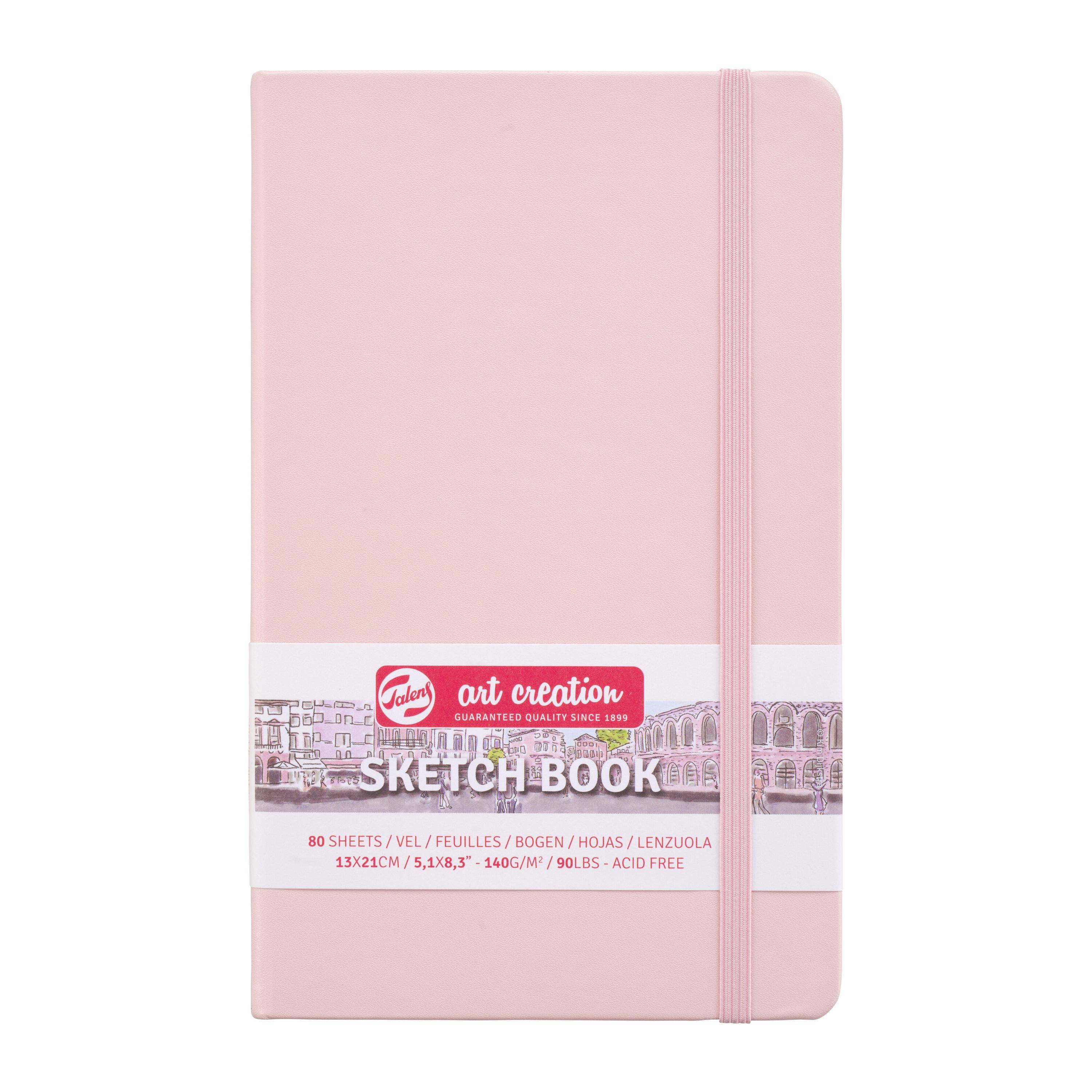 Schetsboek talens art creation roze 13x21 cm | 1 stuk-0