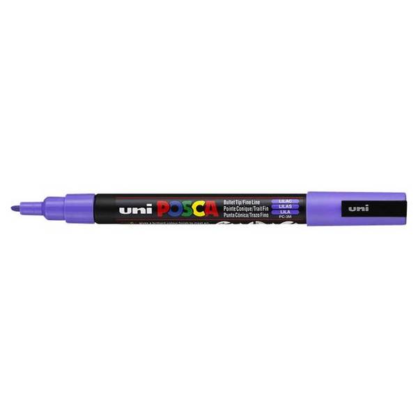 Verfstift Posca PC3M F lila