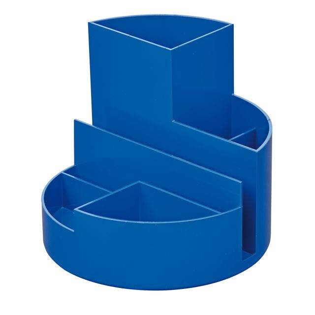 Maul 4002390087551 Maul - Pennenkoker roundbox recycled 6 vaks blauw-0
