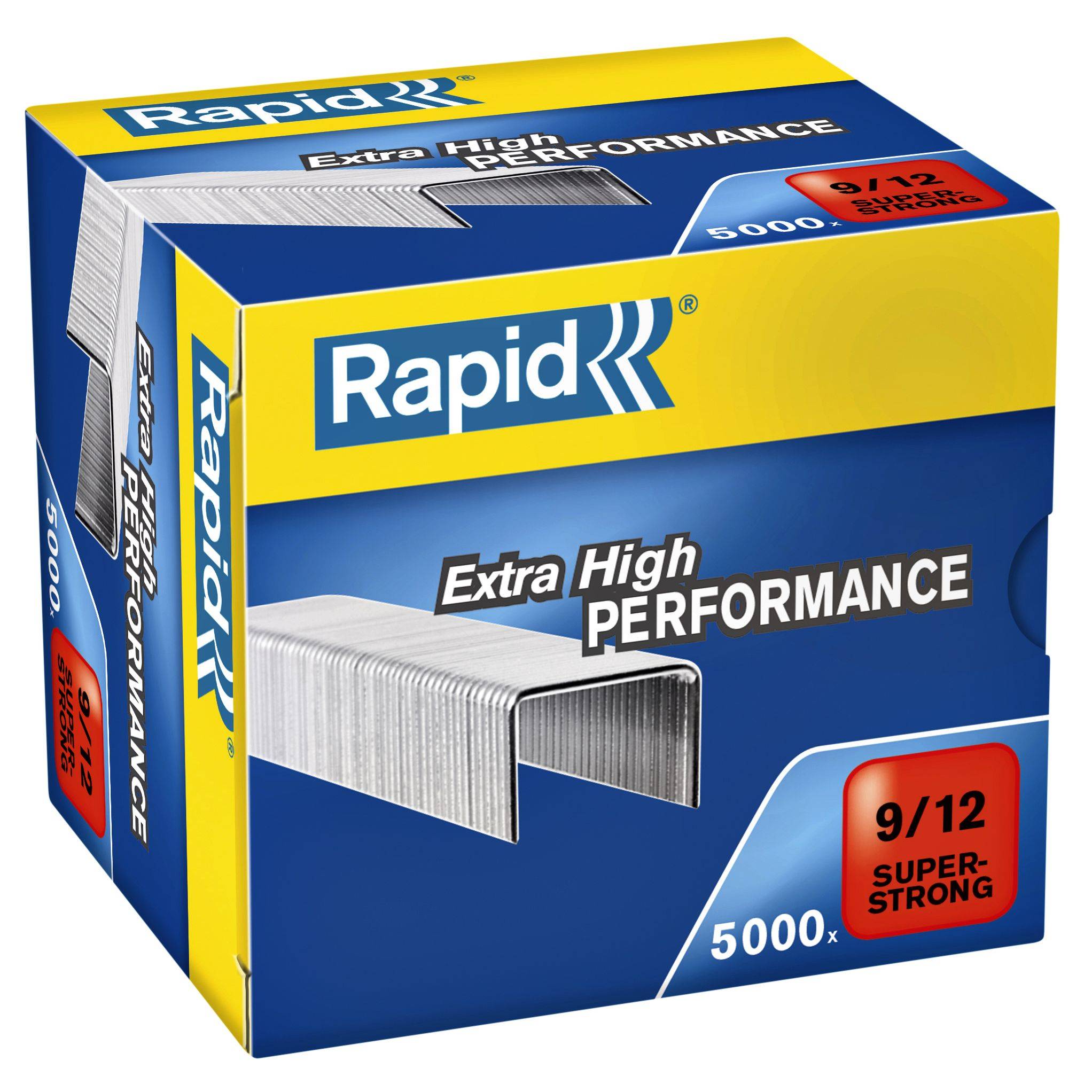 Nieten Rapid 9/12 gegalvaniseerd super strong 5000 stuks-0