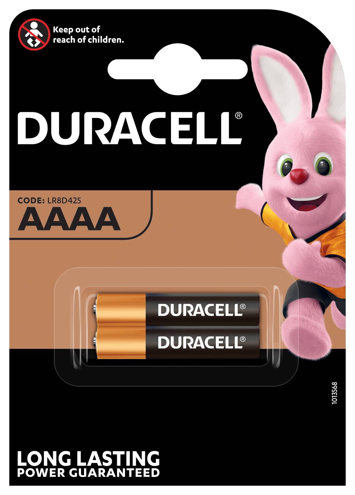 AAAA DURACELL ULTRA M3 MN2500 let op afmetingen ca. 41,5 x 8,3 mm, alkalinebatterij LR61-5