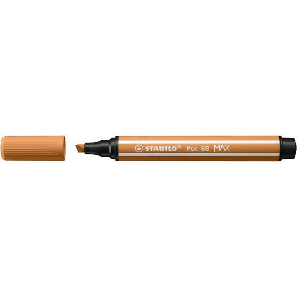 Viltstift STABILO Pen 68/89 Max donker oker | 5 stuks