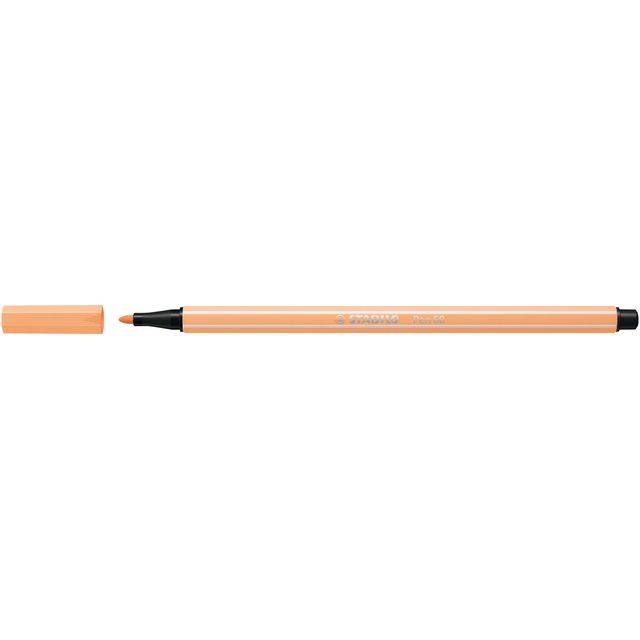 Stabilo 4006381578578 Stabilo - Pen 68, premium viltstift, pastel oranje, per stuk-2