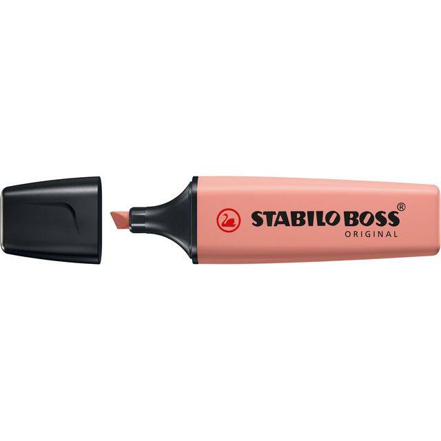 Markeerstift STABILO Boss 70/175 nature colors sienna | 10 stuks-0
