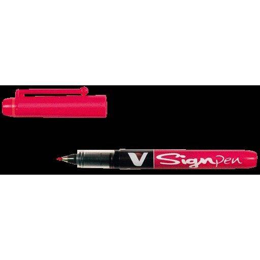 Fineliner PILOT V-Sign rood 0.6mm-0