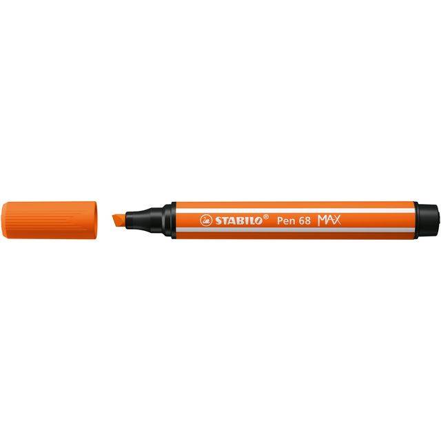 Viltstift STABILO Pen 68/30 Max bleek vermiljoen | 5 stuks-0