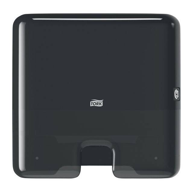 Handdoekdispenser Tork H2 Elevation Xpress klein zwart 552108-0