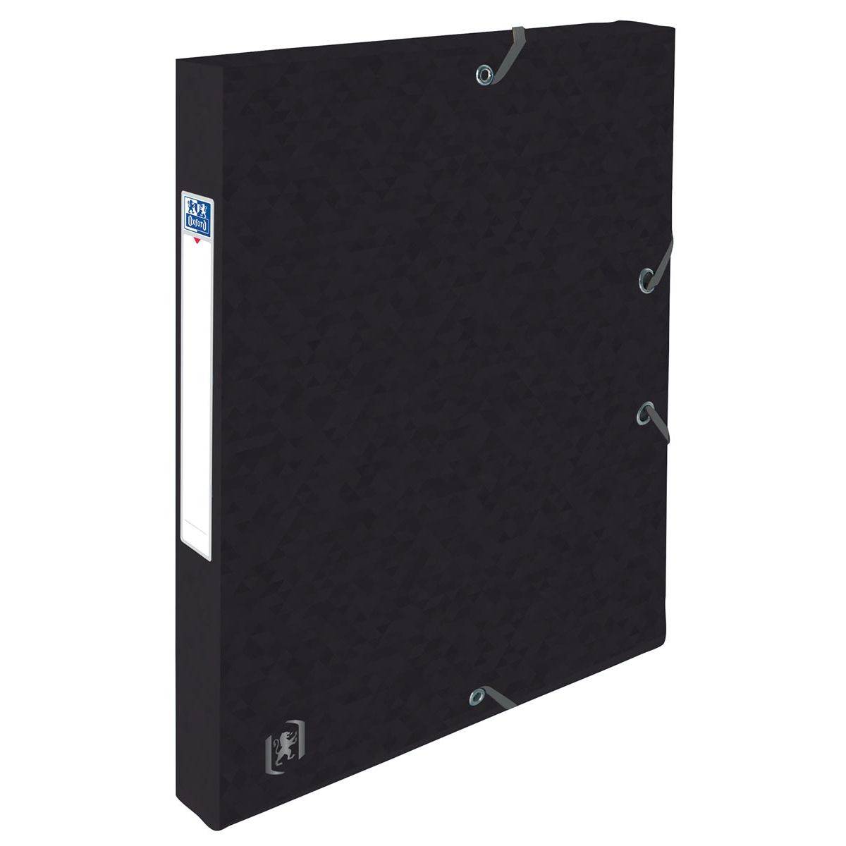 Oxford 3045050392290 Oxford - Elastobox top file+ a4 25mm zwart-0