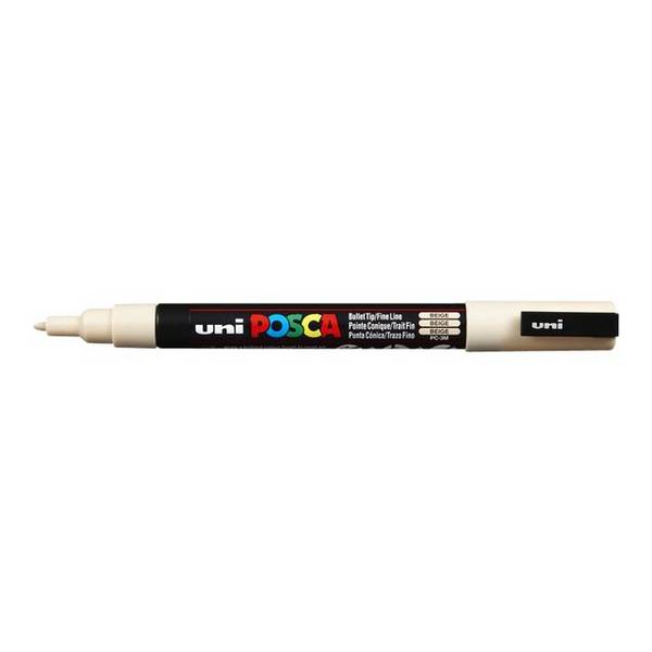 Verfstift Posca PC3M F beige