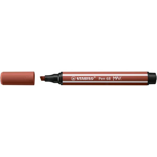 Viltstift stabilo pen 68/75 max sienna | Omdoos a 5 stuk