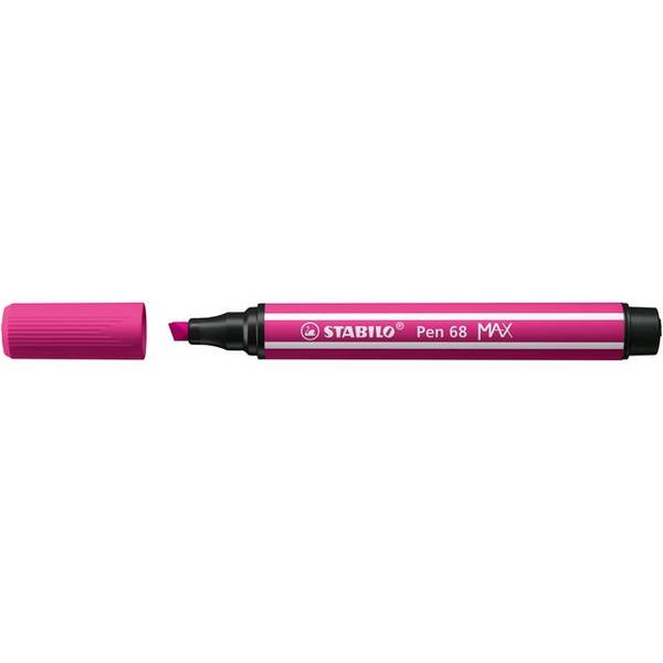 Viltstift stabilo pen 68/56 max rozerood | Omdoos a 5 stuk