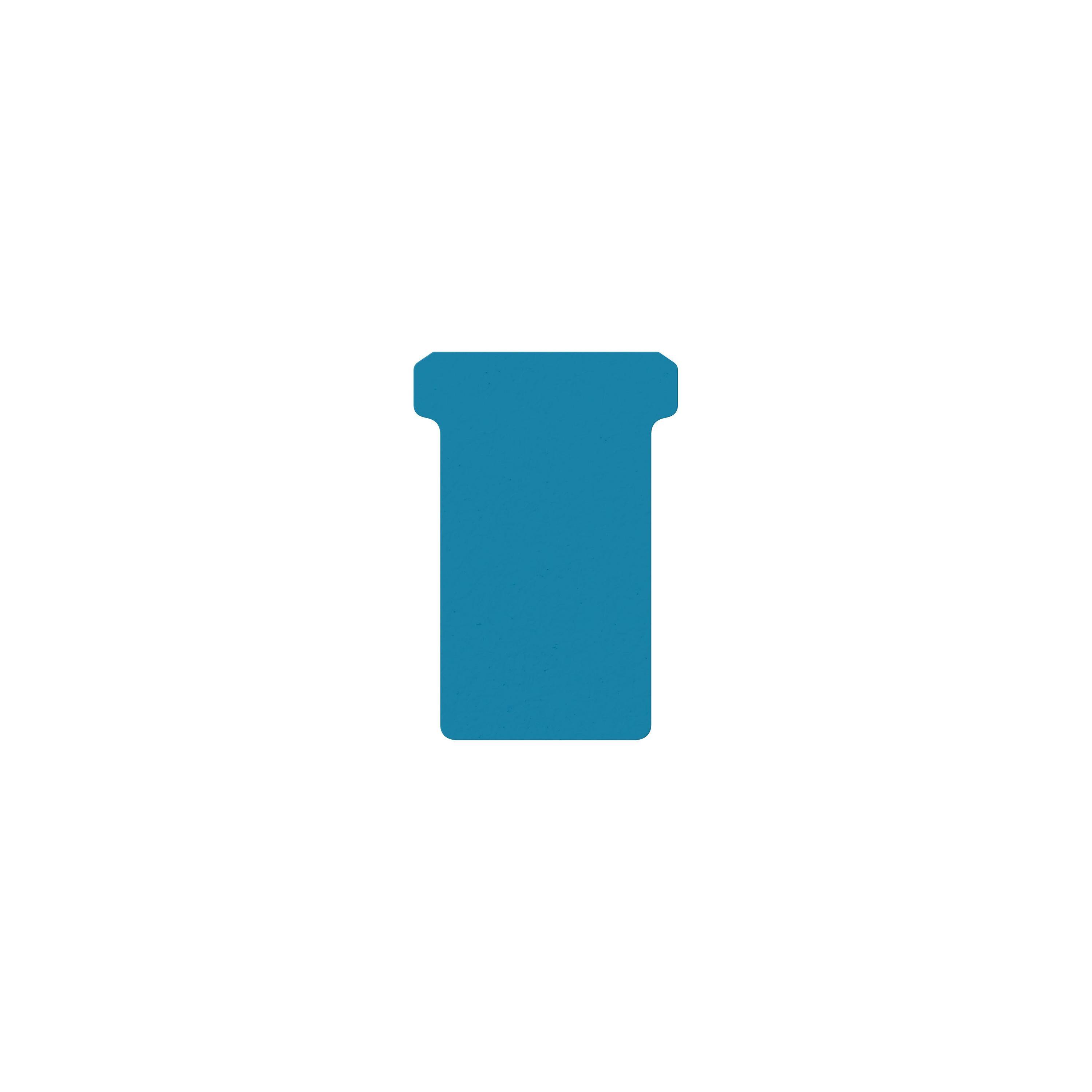 T-kaart Djois formaat 2 48mm blauw 100 stuks-0