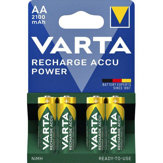 VARTA Ready2use batterij Mignon / AA 56706 4-pack 2100mAh-5