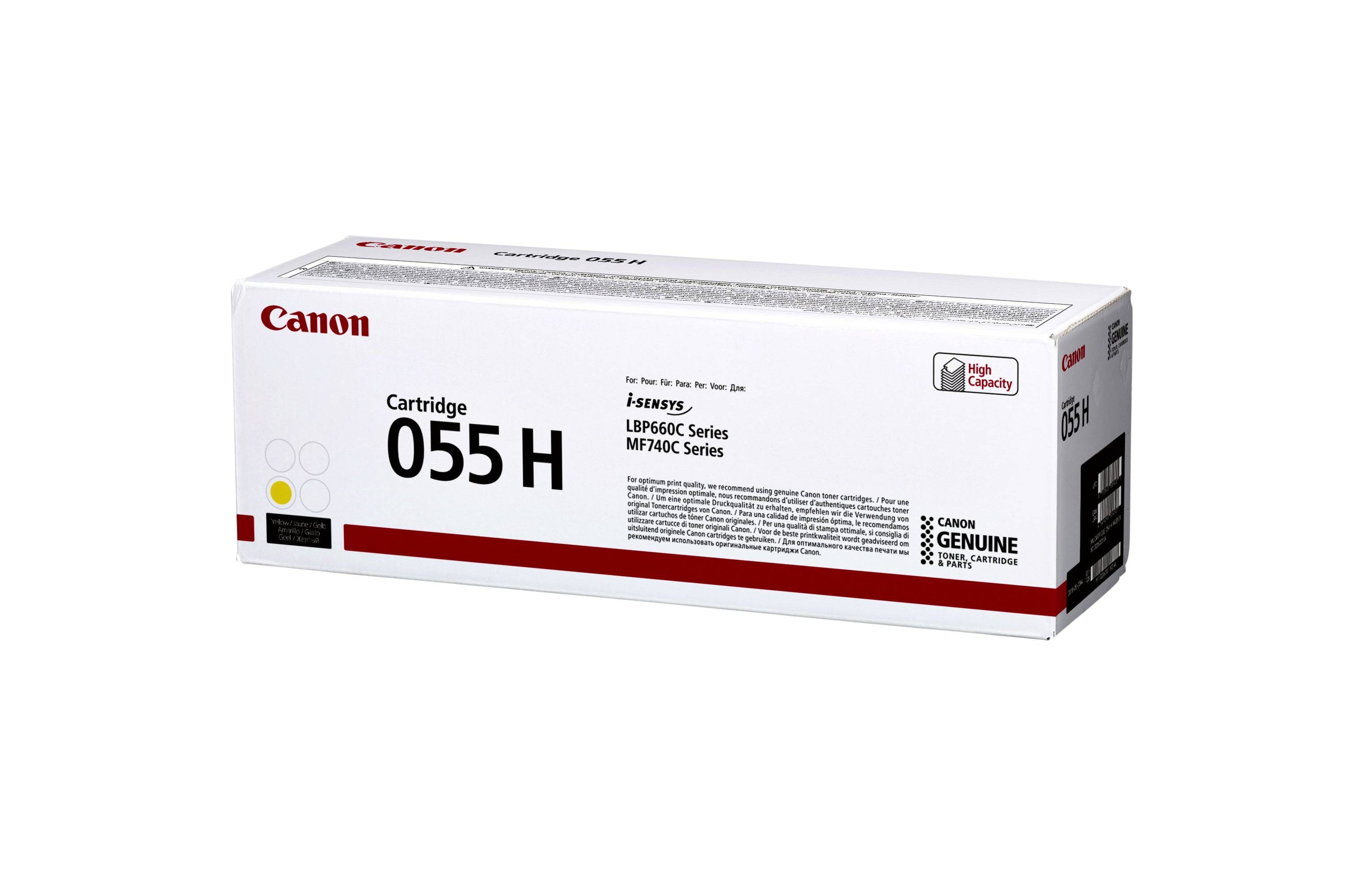 Tonercartridge Canon 055H geel-1