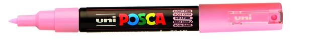 Verfstift Posca PC1MC extra fijn lichtroze-0