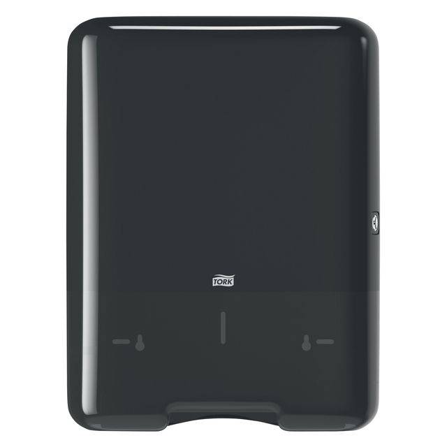 Tork 7322540349252 Tork - Handdoekdispenser h3 elevation zwart-0
