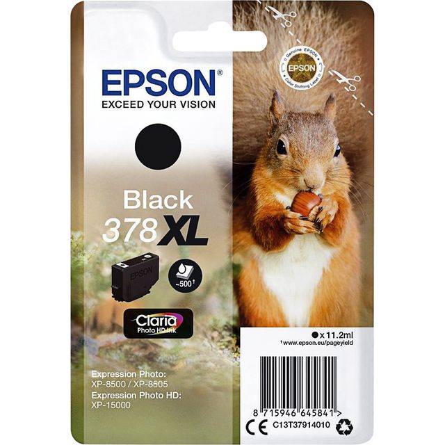 Inktcartridge epson 378xl t3794 zwart | 1 stuk-0