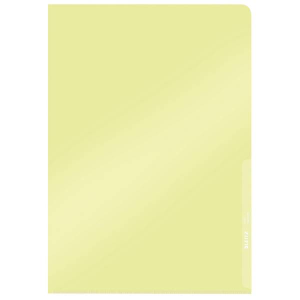 Leitz 4002432417308  Leitz -  L-map  premium copy safe pvc a4 geel 100st