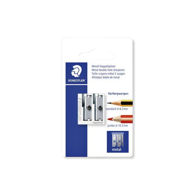 Staedtler 4007817510025 Staedtler - Puntenslijper noris dubbel metaal-0