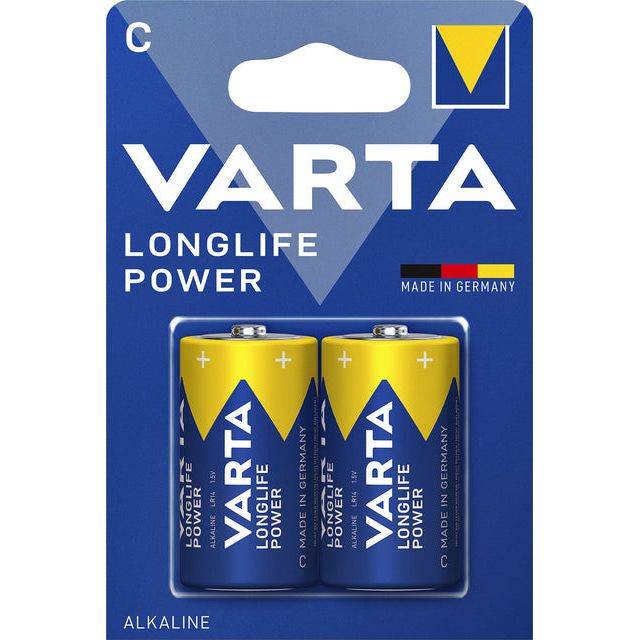 Varta Longlife Power alkaline C LR14 blister 2-2