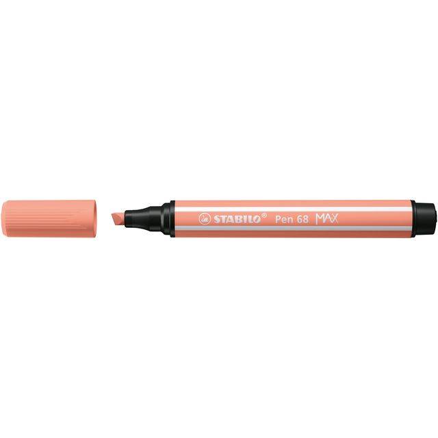 Viltstift stabilo pen 68/26 max abrikoos | Omdoos a 5 stuk-0