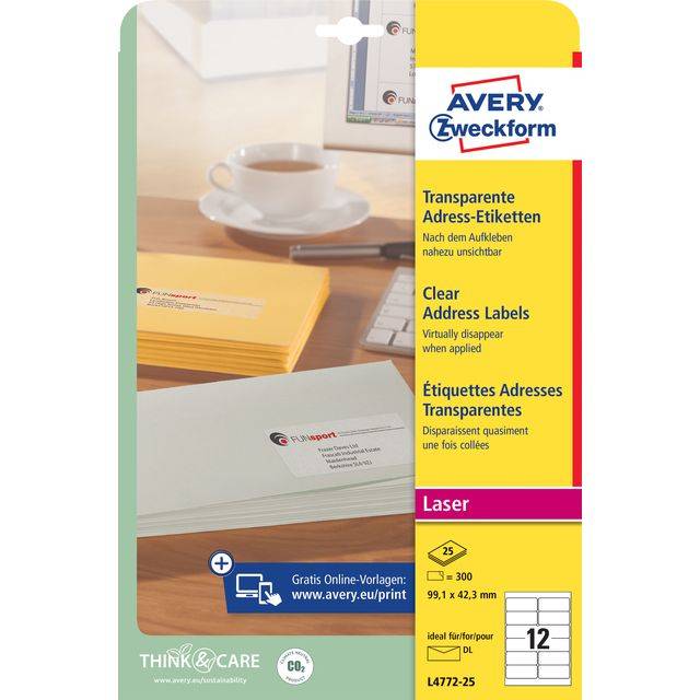 Avery-Zweckform 4004182047729-3