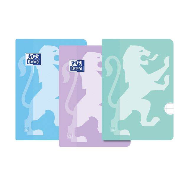 Oxford 4006144062061 Oxford - Schrift school a4 lijn 72pag 80gr pstl 3st-0