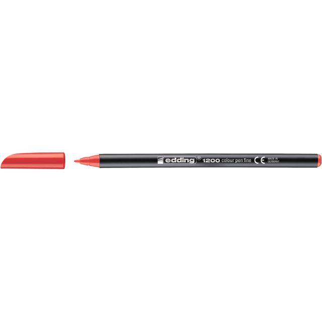 Edding 4004764033225 Edding - Fineliner 1200 002 fijn rood-4