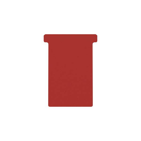 Djois 8710968469550  Djois -  T-kaart  formaat 3 77mm rood 100st
