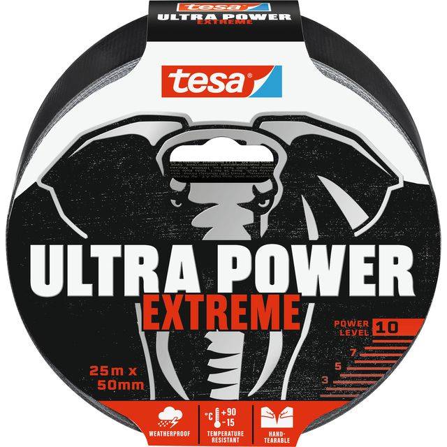 Tesa 4063565106521 Tesa - Reparatiee ultra power extreme 25mx50mm zw-0