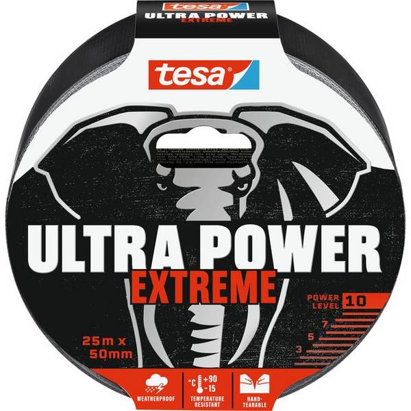 Tesa 4063565106521  Tesa -  Reparatiee ultra power extreme 25mx50mm zw